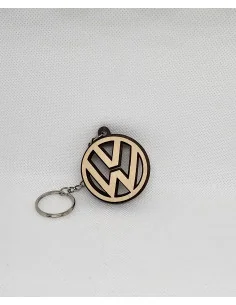 Volkswagen pakabukas – medinis raktų pakabukas automobiliui