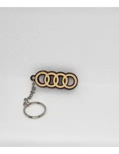 Audi pakabukas – medinis raktų pakabukas automobiliui