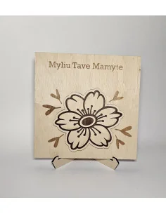Mamos dienos pasveikinimas - Gėlytė