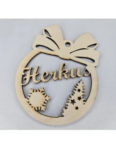 Vardinis kalėdinis žaisliukas Nr. 3