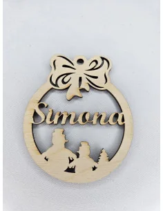 Vardinis kalėdinis žaisliukas Nr. 5