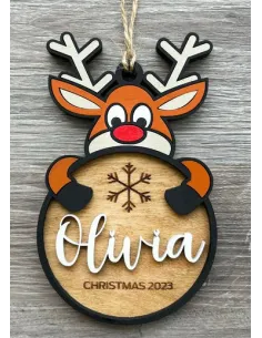 Kalėdine eglutės dekoracija - Elniukas