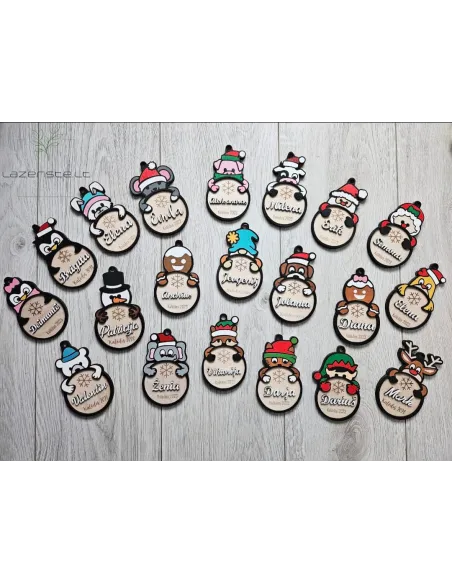 Kalėdine eglutės dekoracija - Meška