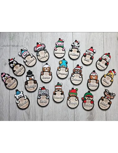 Kalėdine eglutės dekoracija - Pelytė